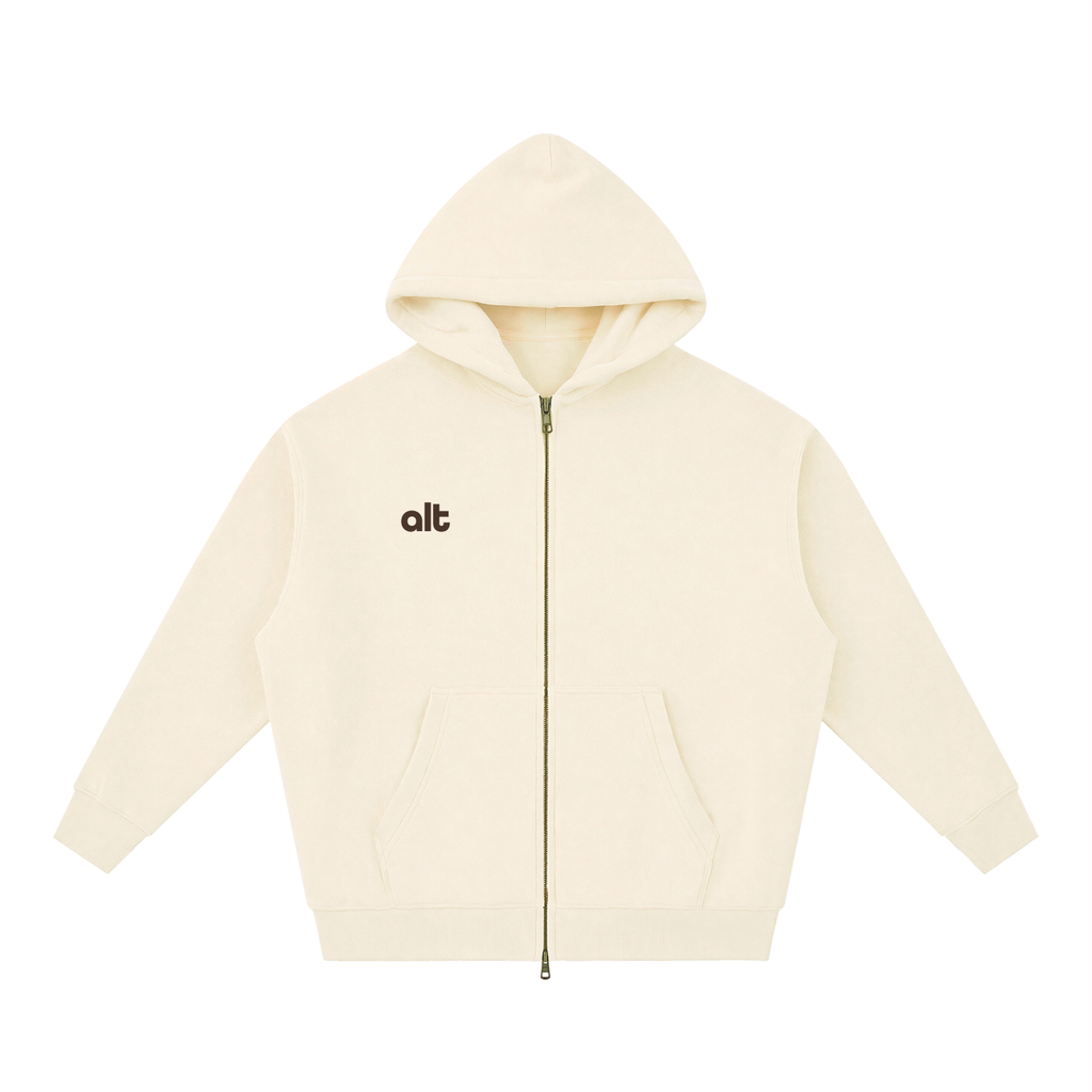 ALT WEAR Essential Oversized Fleece Boxy Hoodie